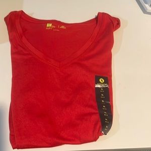 NWT red Xersion tshirt